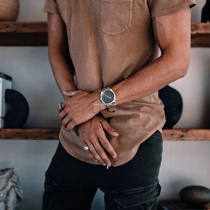 Chrono gunmetal tan store