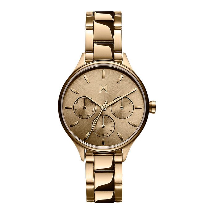 MVMT Reina 28000239-D Cascade Gold Sunray Dial Gold Stainless