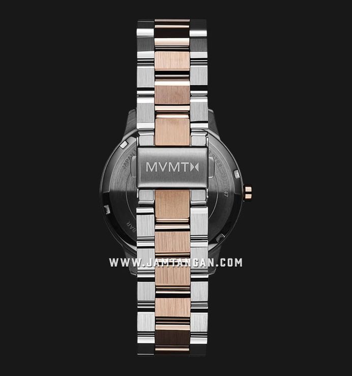 MVMT Profile 28000247-D Maple Frost Brown Dial Dual Tone Stainless Steel Strap