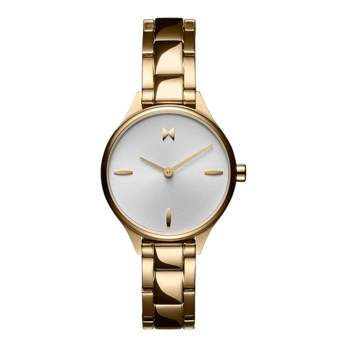 MVMT Reina 28000303-D Gala Silver Dial Gold Stainless Steel Strap