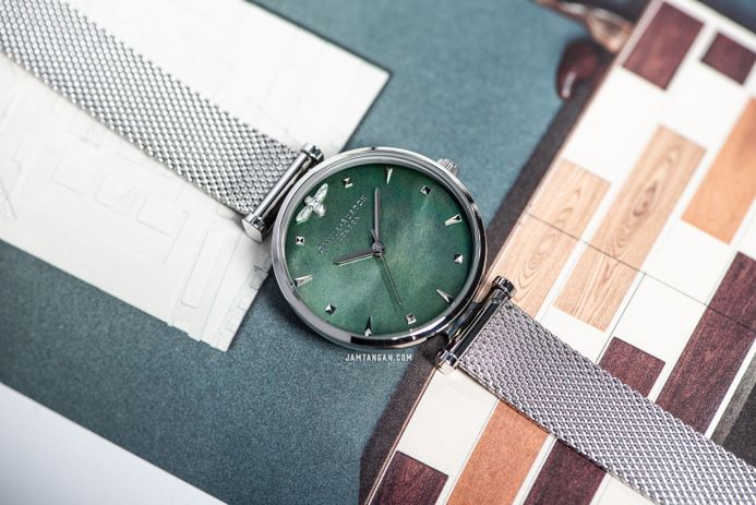 Olivia Burton Bee OB16AM151 3D Queen Bee Ladies Mother of Pearl