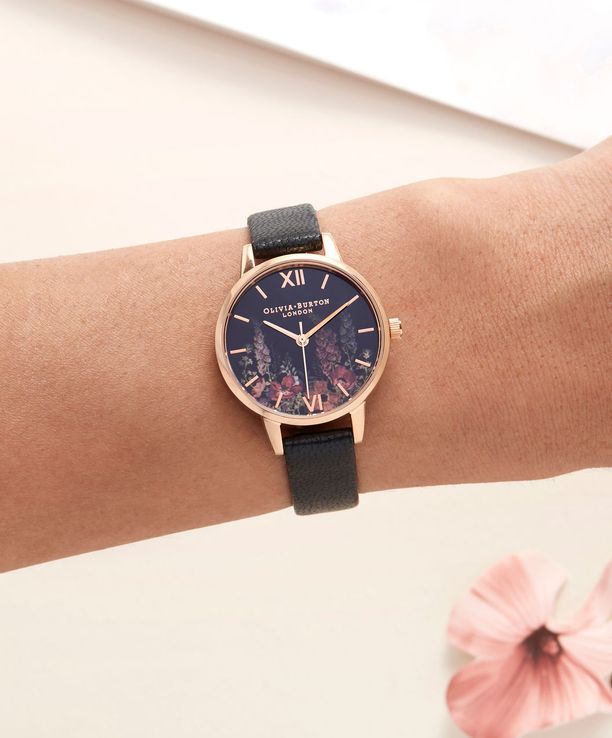 Olivia burton dark bouquet cheap