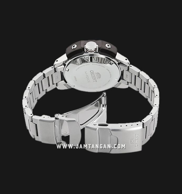 Orient M-Force RA-AC0L01B Automatic Men Black Dial Stainless Steel Strap