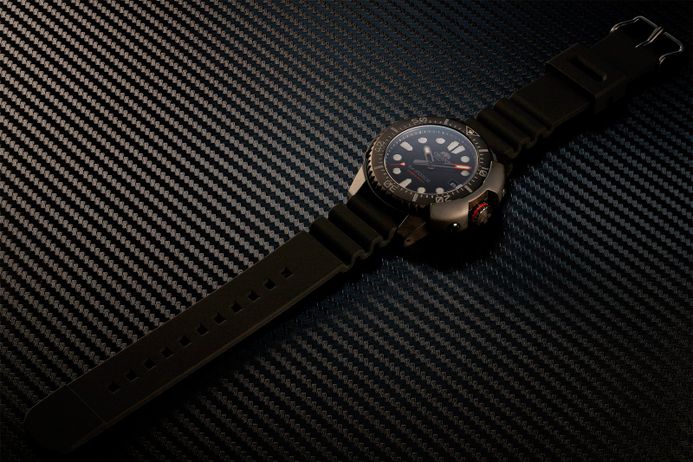 Orient M-Force RA-AC0L03B Automatic Men Black Dial Black Rubber Strap