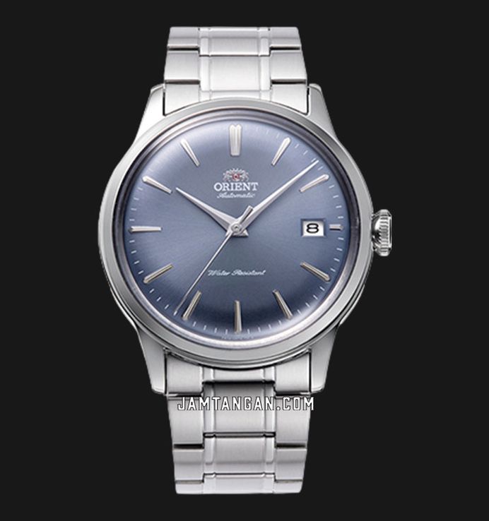 Orient Classic RA-AC0M10L Bambino 38 Automatic Light Blue Dial Metal Strap