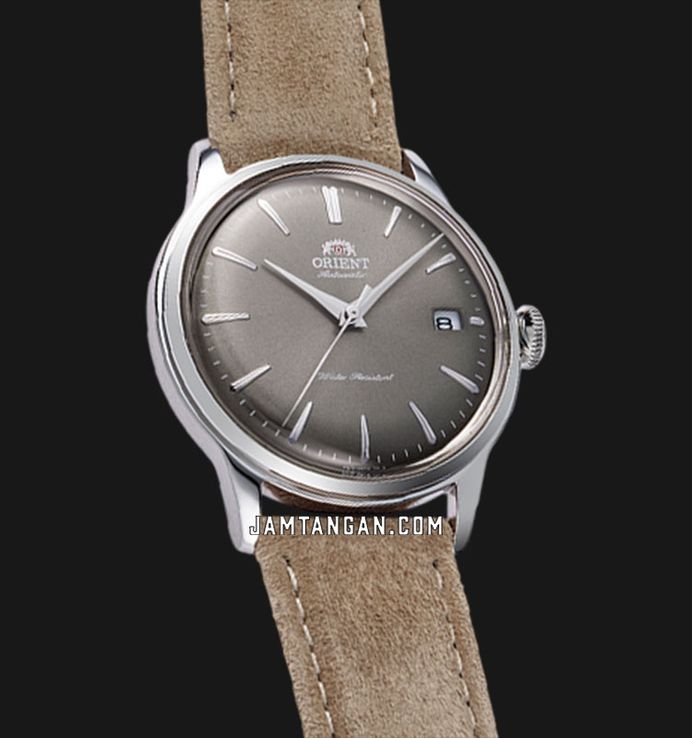 Orient Classic RA-AC0M13N Bambino 38 Automatic Grey Dial Brown Leather Strap (JDM)