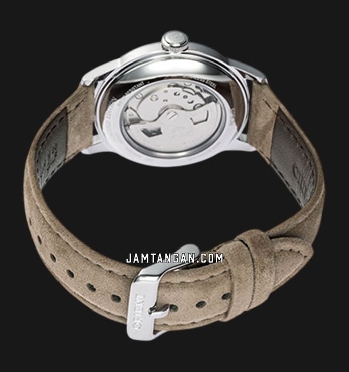 Orient Classic RA-AC0M13N Bambino 38 Automatic Grey Dial Brown Leather Strap (JDM)