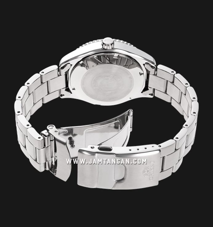Orient Mako 40 RA-AC0Q01B Automatic Men Black Dial Stainless Steel Strap