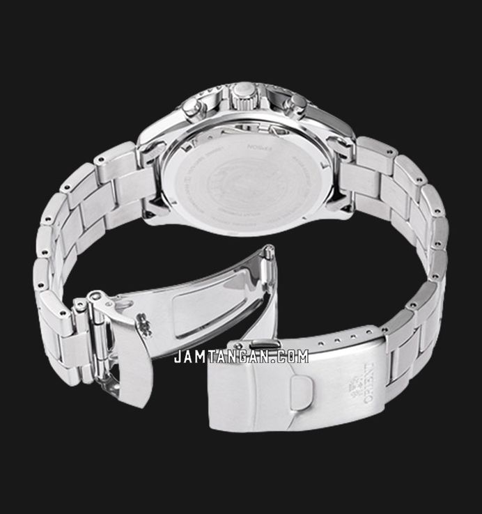 Orient Sports RA-TX0207R Diver Mako Solar Chronograph Red Dial Metal Strap