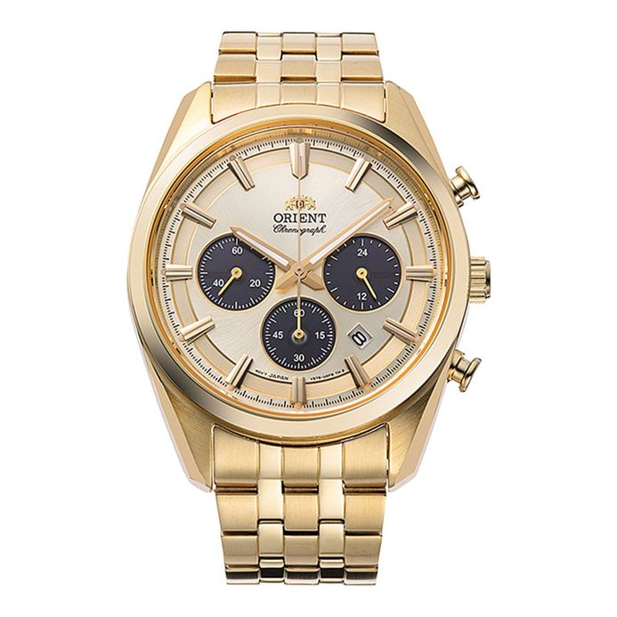 Orient Contemporary RA-TX0301G Solar Chronograph Dual Tone Dial