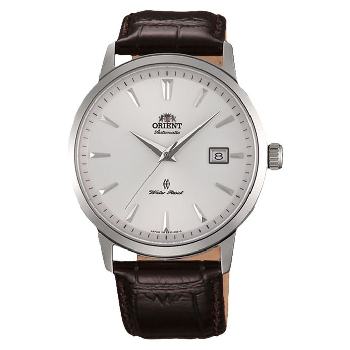 Orient Symphony Gen II Automatic SER2700HW Men White Dial Brown Leather  Strap