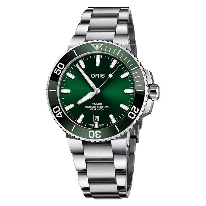 Oris Aquis Date 01-733-7732-4157-07-8-21-05PEB Automatic Green
