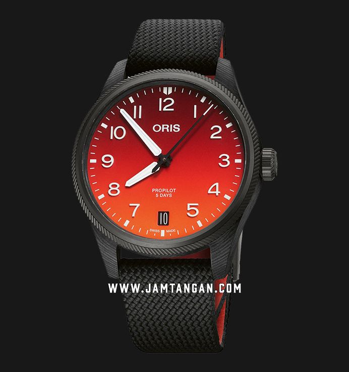 Oris ProPilot 01-400-7784-8786-SET Coulson Gradient Dial Black Fabric Strap Limited Edition