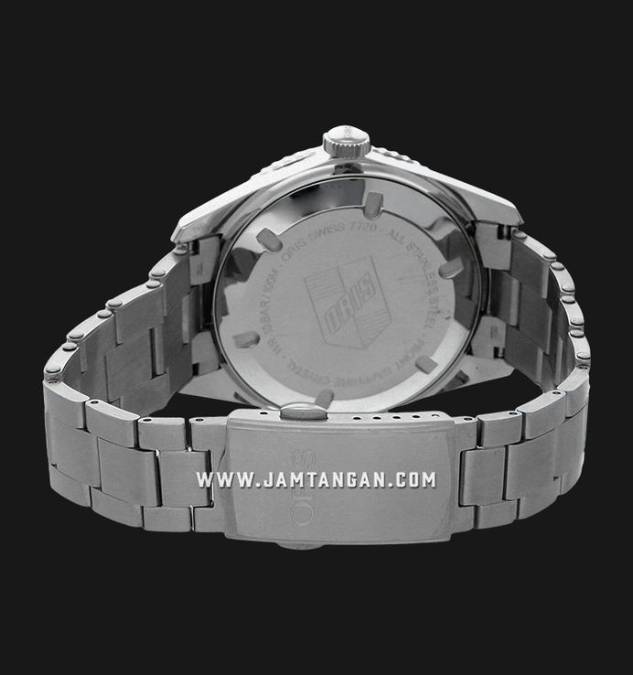 Oris Divers 01-733-7720-4055-07-8-21-18 Sixty-Five Blue Dial Stainless Steel Strap