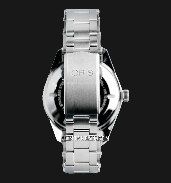 Oris Divers 01-733-7720-4354-07-8-21-18 Sixty-Five Black Dial Stainless Steel Strap