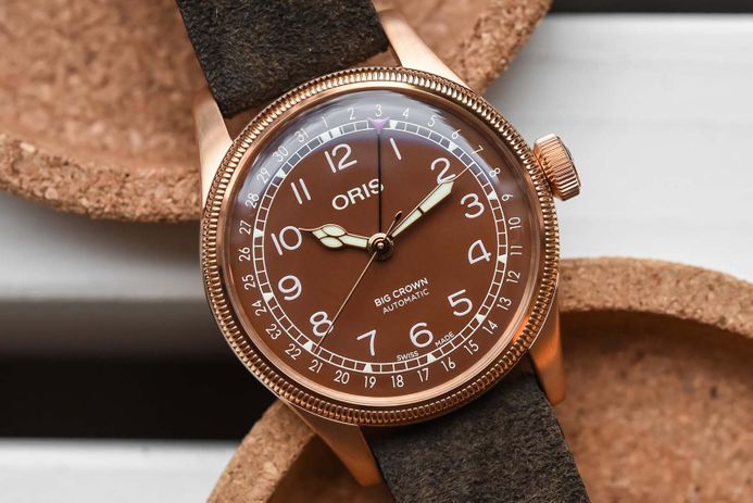 Oris Big Crown Pointer Date 01-754-7741-3166-07-5-20-74BR Men