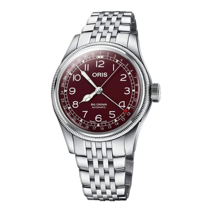 Oris Big Crown 01-754-7741-4068-07-8-20-22 Pointer Date Men Red