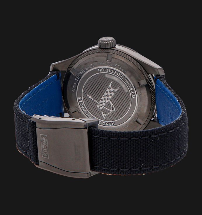 Oris ProPilot 01-798-7768-4284-SET 57TH Reno Air Races Black Dial Textile Strap LIMITED EDITION 