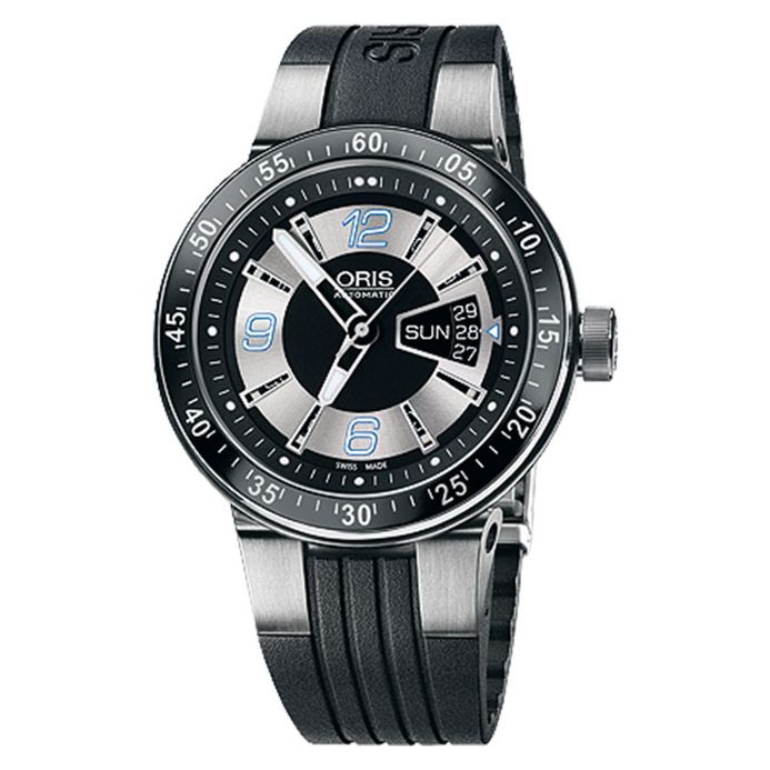 Oris WilliamsF1 Team Day Date 2008 Rubber Strap 635 7613 4174 RS