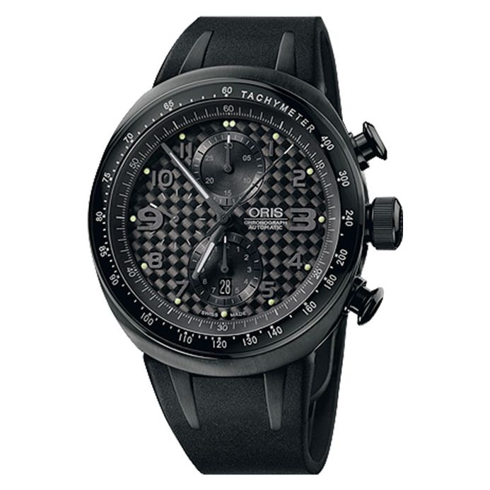 Oris TT3 Chronograph Rubber Strap 674 7611 7764 RS 28 02B