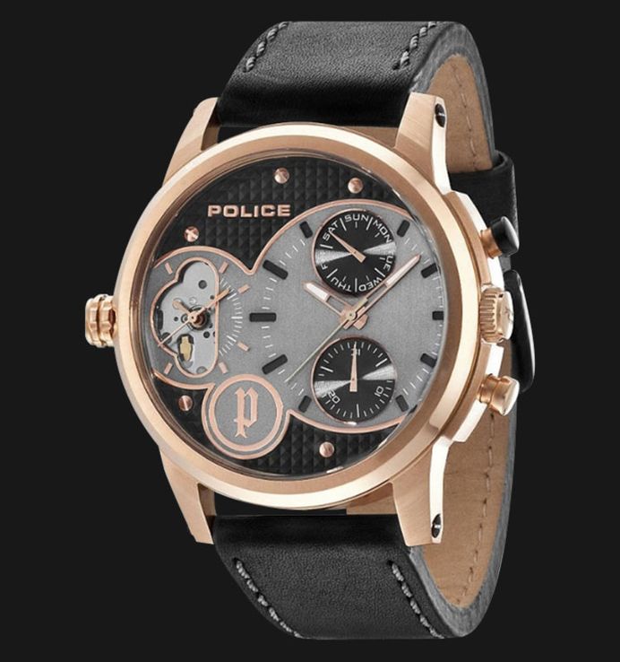 Police diamondback watch on sale