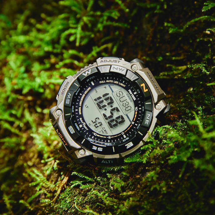 Tough Solar Casio Protrek 240 Titanium G Shock Prg 240 Titanium