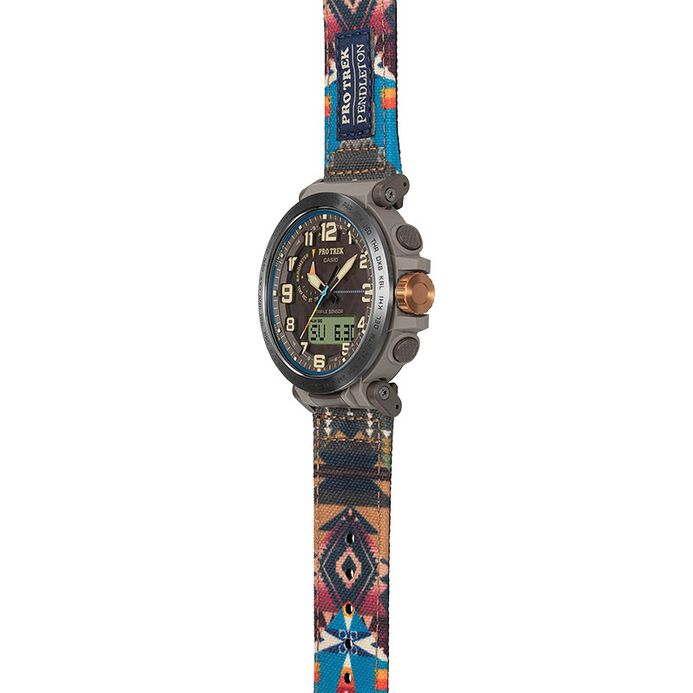 Casio Pro Trek X PENDLETON PRG-601PE-5 PRG-601PE-5DR Solar Powered