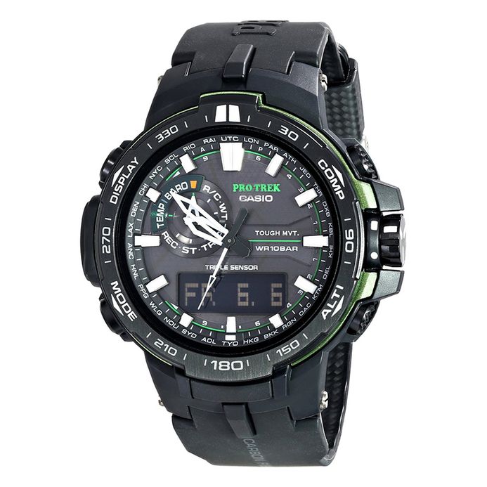 Casio PRO TREK PRW-6000Y-1A PRW-6000Y-1ADR Tough Solar Digital