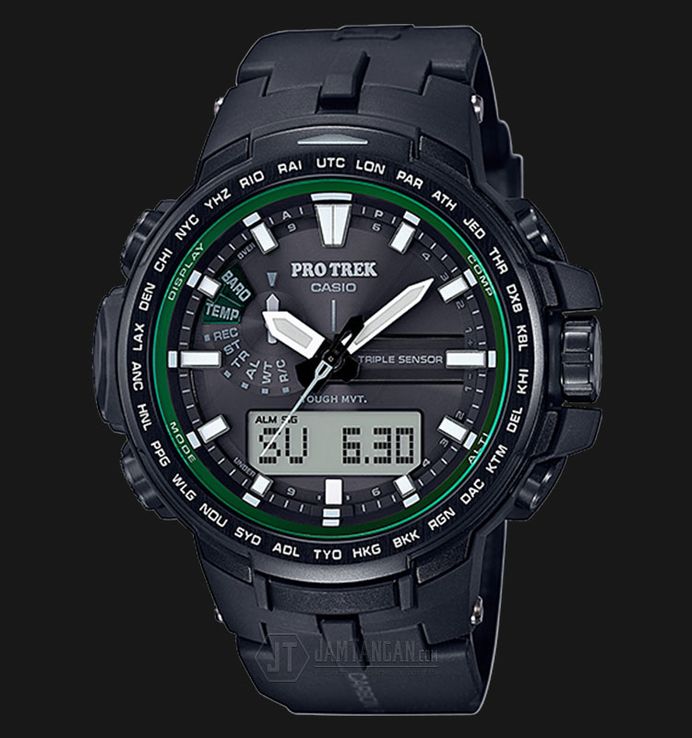 CASIO PROTREK PRW-S6100Y トリプルセンサータフソーラー