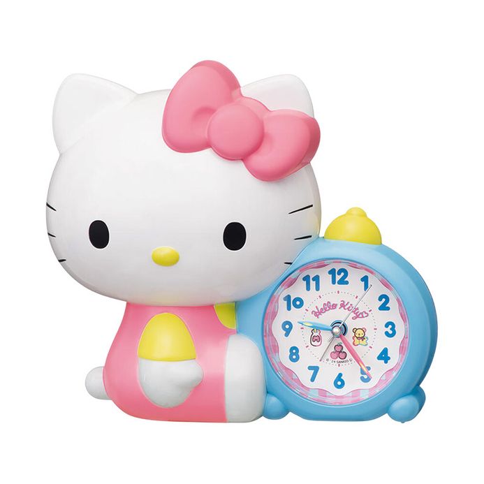 Seiko Alarm Clock JF386A Hello Kitty Talking Alarm | JAMTANGAN.COM