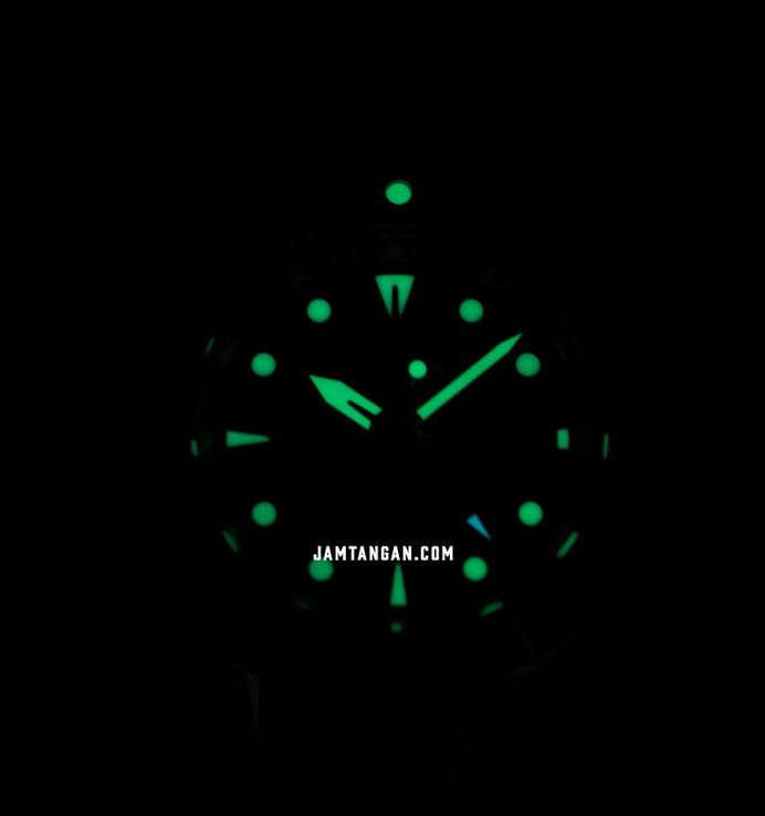 Seiko Prospex SFK003J1 Sumo Hulk GMT Solar Green Dial Stainless Steel Strap