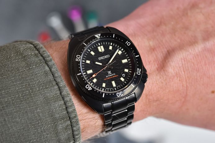 Seiko Prospex SLA061J1 The Black Series 1970 Divers 200M Modern Re-interpretation Limited Edition