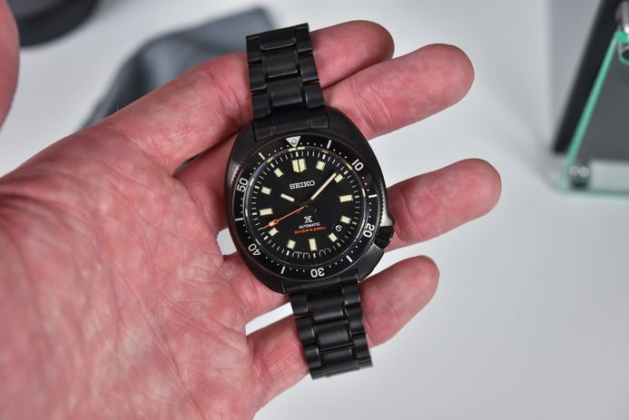 Seiko Prospex SLA061J1 The Black Series 1970 Divers 200M Modern Re-interpretation Limited Edition