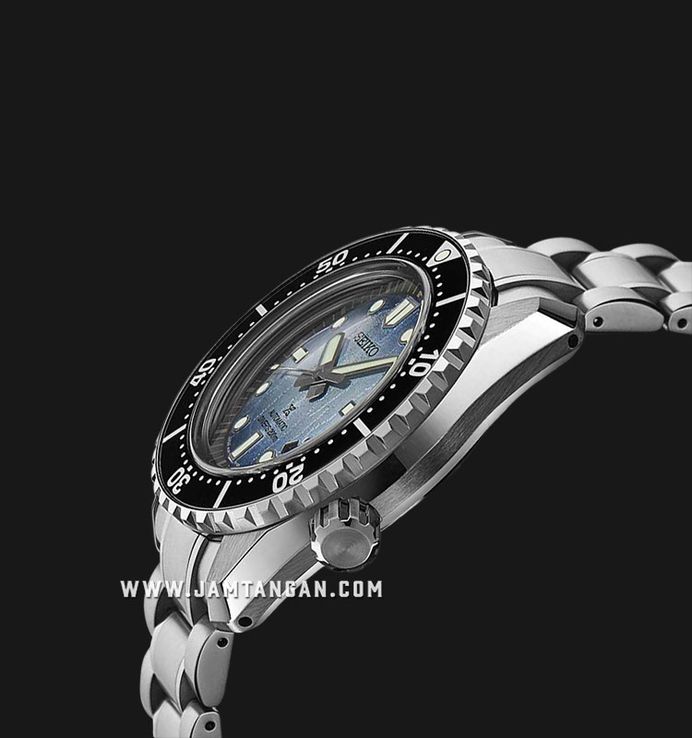 Seiko Prospex SLA073J1 Cave Diving 1968 Modern Re-interpretation Gradated Blue Dial St Steel Strap