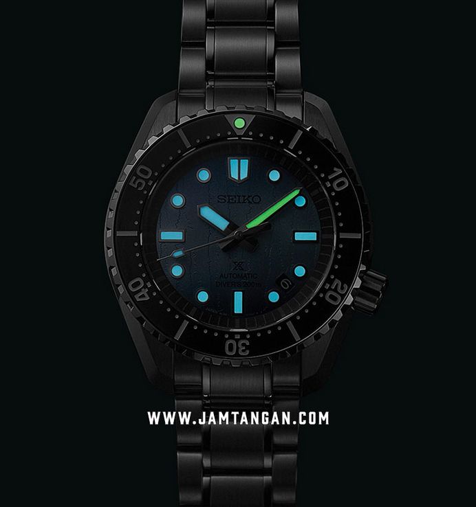 Seiko Prospex SLA073J1 Cave Diving 1968 Modern Re-interpretation Gradated Blue Dial St Steel Strap