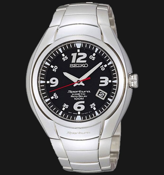 Seiko sportura kinetic auto relay on sale