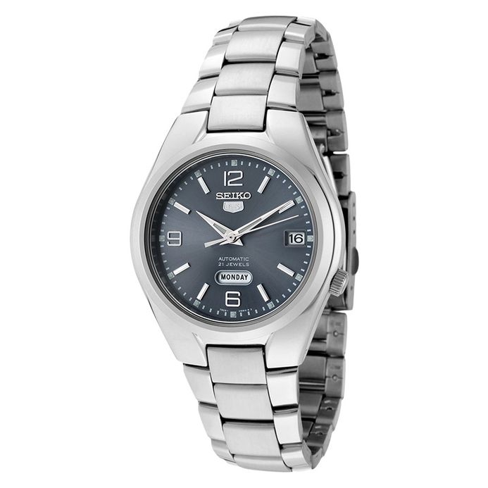 Seiko SNK621 SNK621K1 Automatic Grey Dial Stainless Steel