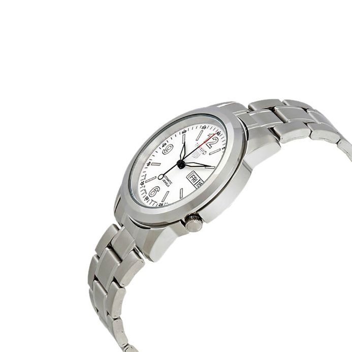 Seiko Sports SNKE57 SNKE57K1 Automatic White Dial Stainless