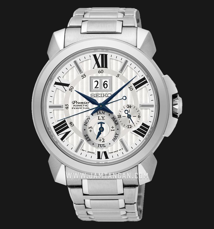 Seiko premier kinetic perpetual snp139p1 hotsell