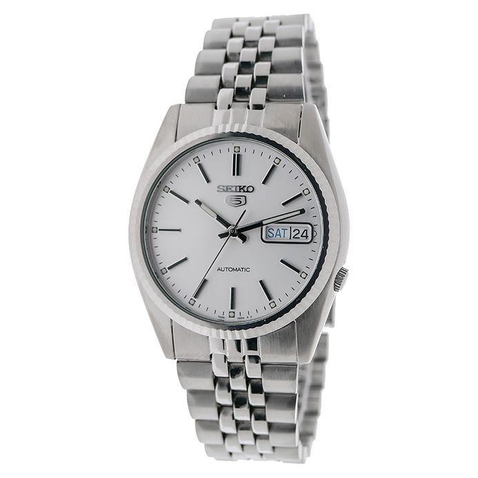 Seiko SNXJ89 SNXJ89K1 Automatic 1st Generation Silver Hands