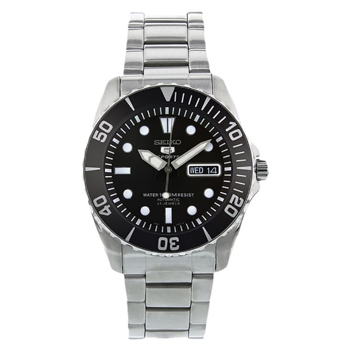 Seiko 5 Sports SNZF17 SNZF17K1 Sea Urchin Automatic 23J Black Dial