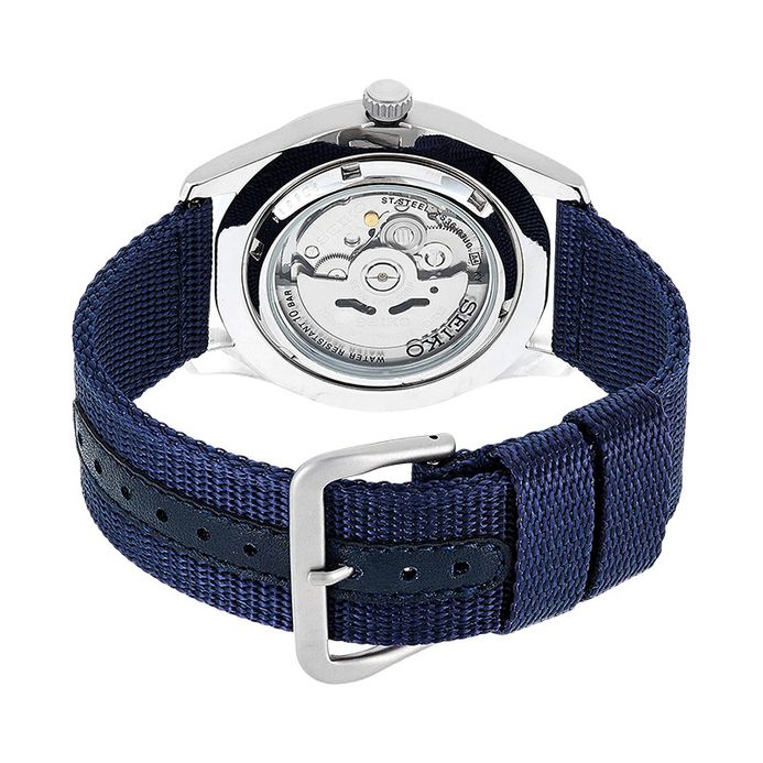 Seiko Sports SNZG11 SNZG11K1 Automatic Blue Dial Blue Nylon