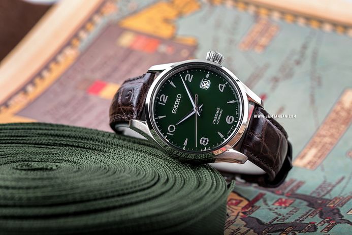Seiko presage green enamel dial spb111j1 2025