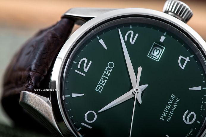 Presage Enamel Spb111j1 Seiko Seiko Presage Green Enamel Dial