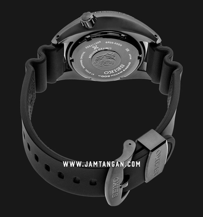 Seiko Prospex SPB125J1 Automatic Black Series Divers 200M Water Resistance Limited Edition