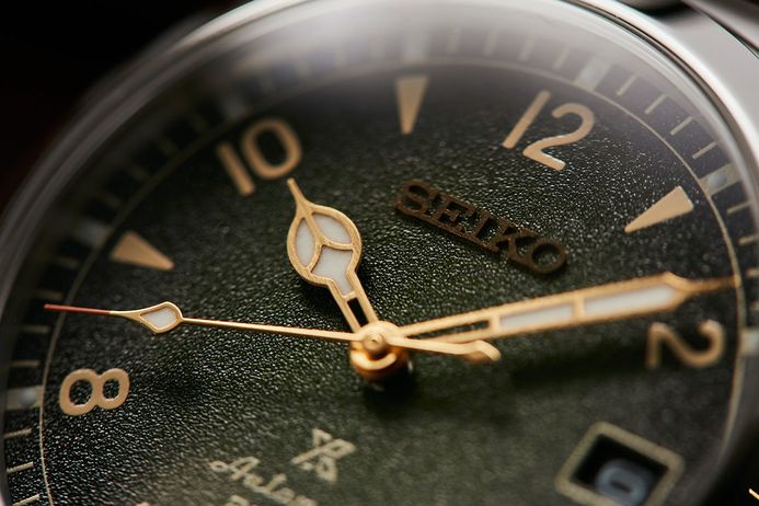 Seiko Prospex SPB155J1 Baby Alpinist Automatic Green Dial Stainless Steel Strap