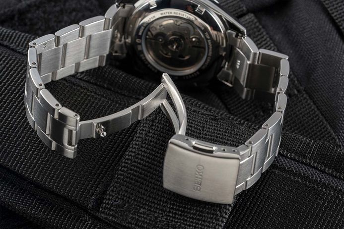 Seiko Prospex SPB155J1 Baby Alpinist Automatic Green Dial Stainless Steel Strap