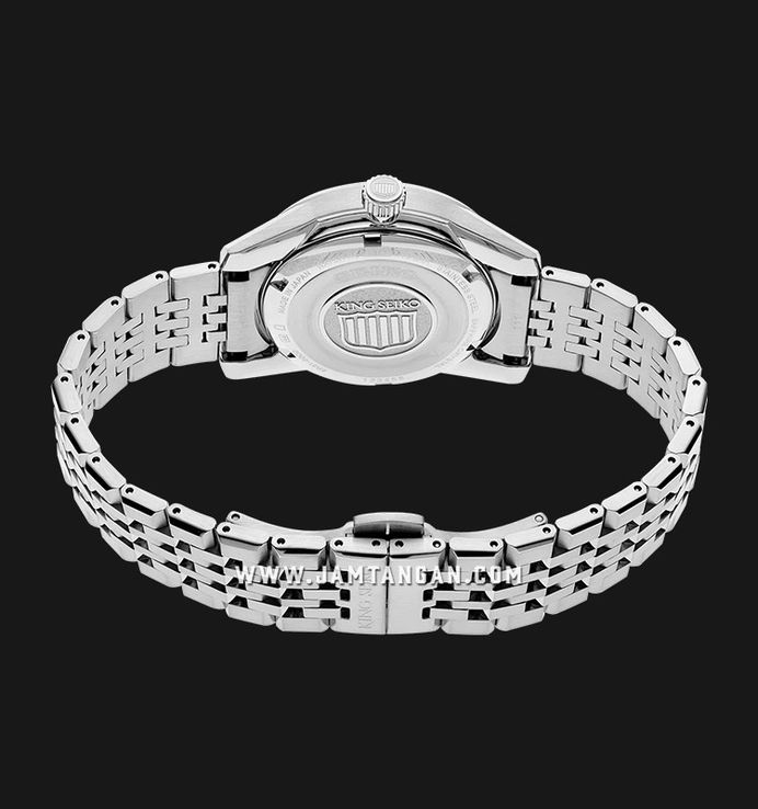 Seiko King Seiko SPB279J1 KSK Silver Sunray Dial Stainless Steel Strap