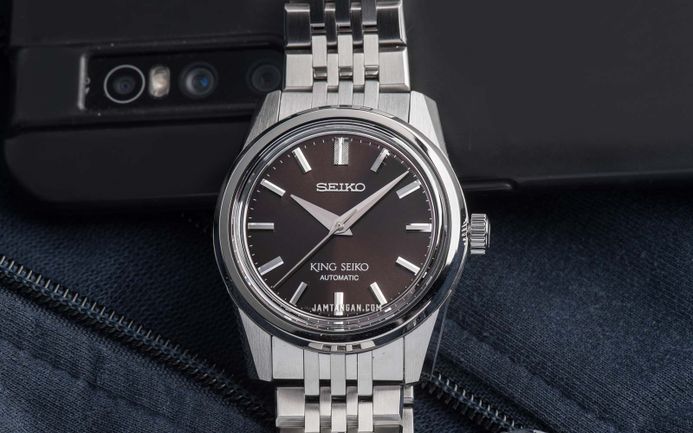 Seiko King Seiko SPB285J1 Automatic Brown Dial Stainless Steel Strap