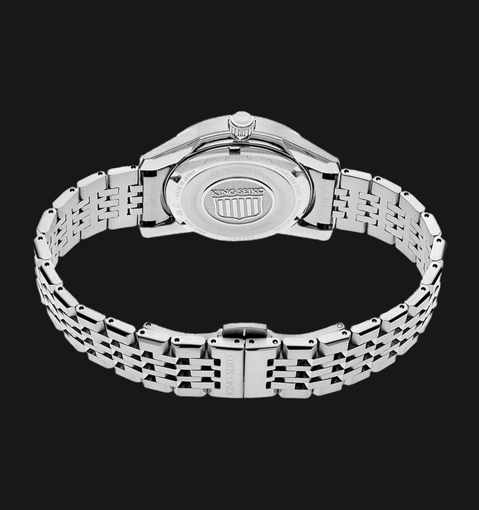 Seiko King Seiko SPB287J1 KSK Red Dial Stainless Steel Strap